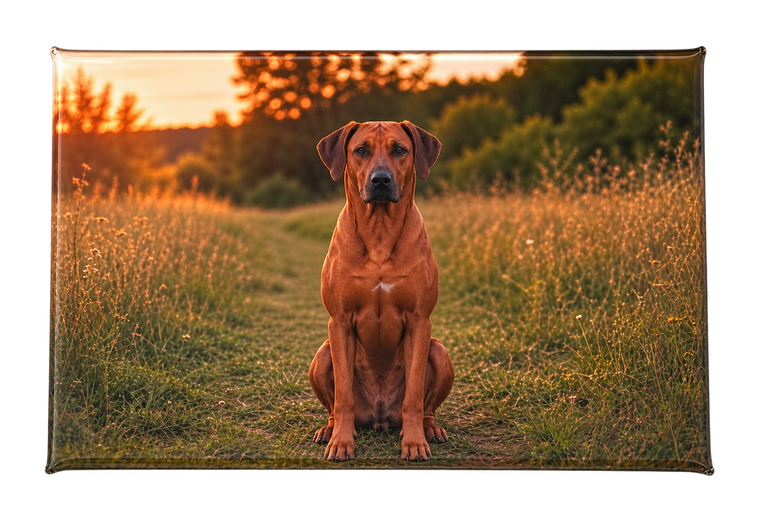 Kühlschrankmagnet mit eigenem Hundefoto